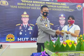 Polda Sulteng rayakan HUT ke-69 Humas Polri secara virtual