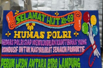 Polda Lampung gelar HUT Humas Polri secara virtual