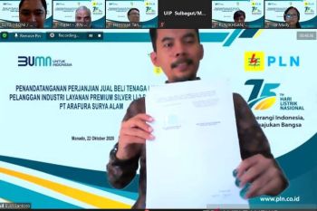 PLN aliri listrik pelanggan industri tambang emas di Sulut