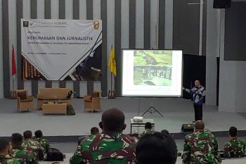 Kodam XIII/Merdeka kirimkan personel ikuti pelatihan jurnalistik