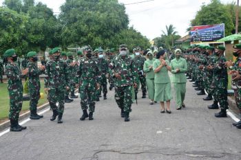 Pangdam Mayjen Herman Asaribab: Anggota TNI AD pedomani protokol kesehatan