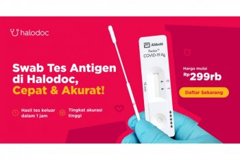 Halodoc hadirkan promo konsultasi dokter cuma Rp7.500