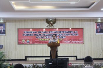 Polda Sulawesi Utara bekali ketrampilan personel akan purna tugas
