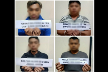 Polda Sulawesi Tenggara bekuk empat pengedar sabu di Kolaka