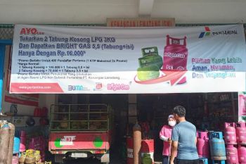 Konsumsi Bright Gas meningkat 76 persen di Lahat