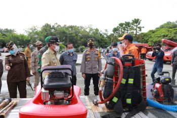Pemda Inhil gelar apel kesiapan penanggulangan bencana alam