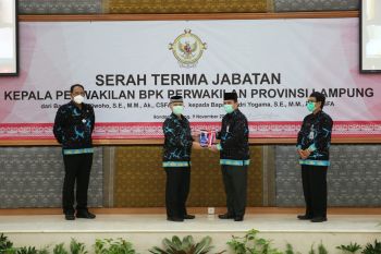Andri Yogama resmi jabat Kepala Perwakilan BPK Lampung