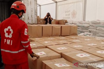 PMI distribusikan bantuan ke lokasi yang terdampak erupsi Gunung Merapi