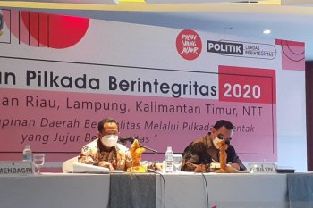 Kurva COVID-19 menurun di daerah Pilkada