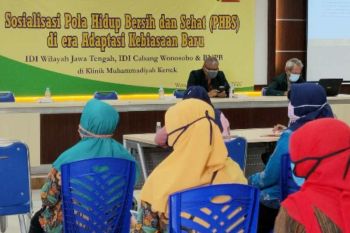 IDI Wonosobo sebut pola hidup bersih dan sehat kunci cegah COVID-19
