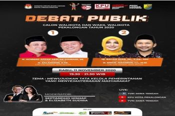 KPU Kota Pekalongan batasi jumlah peserta debat publik pilkada