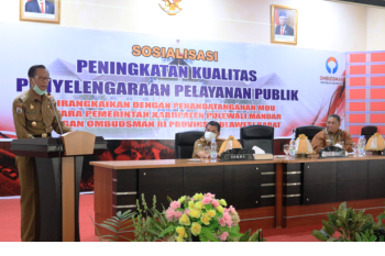Pemkab Polewali Mandar-Ombudsman teken MoU peningkatan pelayanan publik