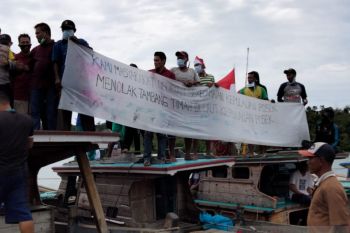 Pemuda Posek bantah aksi demo mereka  didanai pengusaha
