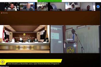 Mahasiswa Sudan lulusan pertama S3 Fapet Unsoed Purwokerto