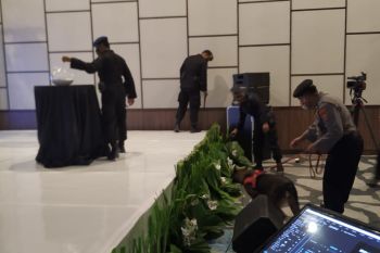 Polda Sulut kerahkan 100 Personel Pengamanan Debat Paslon Gubernur-Wakil Gubernur