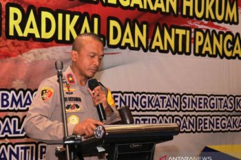 Polda Sumsel optimalkan samapta  cegah aksi  radikalisme
