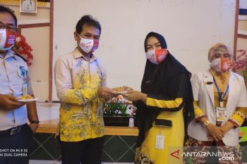 Peringatan HKN digelar virtual dan bagi-bagi masker