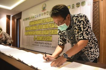 Pemprov Sulsel dan jajaran optimalkan  penerimaan pajak daerah dengan KSWP