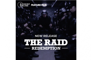Bioskop online 'The Raid 1 &amp; 2' dengan harga tiket Rp5000
