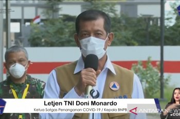 Doni Monardo :  Kasus positif COVID-19 meningkat selama dua minggu terakhir