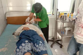 Satu meninggal dan tiga dirawat, motor vs motor di Batukliang Lombok Tengah