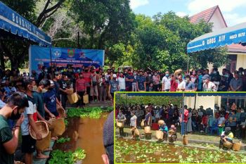 Melanggar prokes, kegiatan 'Manyauk Lauk' di Palangka Raya dihentikan
