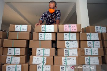KPU Blitar terima logistik Pilkada 2020