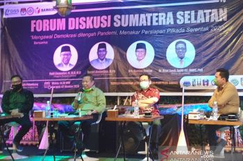 KPU Sumsel kawal persiapan protokol  kesehatan 5.447 TPS pilkada