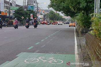 Pelanggar jalur khusus sepeda di Purwokerto bakal dikenai sanksi