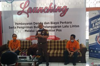 Warga Padang kini bisa bayar denda tilang di Kantor Pos