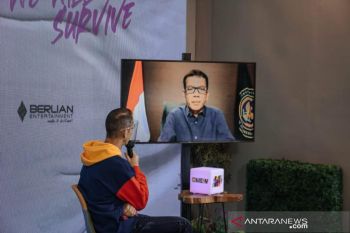 Menparekraf ajak seniman  musik sinergi bangkitkan parekraf