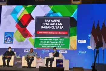 Sleman terbaik dalam implementasi "epayment" pengadaan barang dan jasa