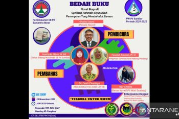Bedah novel biografi pendiri Diniyah Putri Rahmah Elyunusiah, terbuka bagi umum