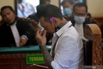 Jerinx jalani pemeriksaan sebagai tersangka