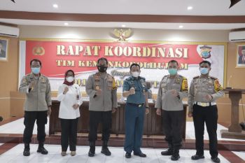 Polda Sulut Terima Kunjungan Sahli Kemenkopolhukam