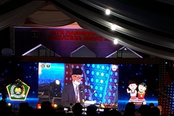 Kafilah Sumatera Barat juara umum MTQN 2020
