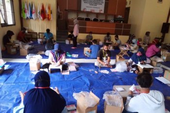 KPU Purbalingga siapkan terpal antisipasi kendala distribusi logistik saat hujan