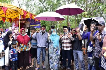 Kampanye saat hujan, Kasmarni minta pendukung jaga semangat