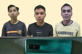 Tiga penadah barang curian diborgol Polres Lombok Tengah
