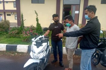 Polres Lombok Utara tangkap warga Sukadana pencuri motor