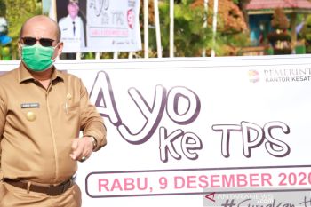 Pemkot Solok sosialisasikan gerakan ayo ke TPS perhatikan protokol COVID-19