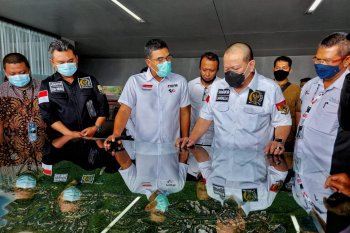La Nyalla mengecek kesiapan soal MotoGP di Sirkuit Mandalika