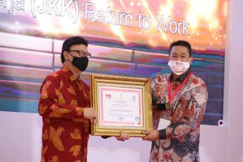 Implementasikan JKK-RTW, BPJAMSOSTEK kembali terima penghargaan