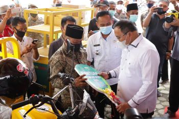 Pemkab Muba salurkan beragam  bantuan ke Sanga Desa