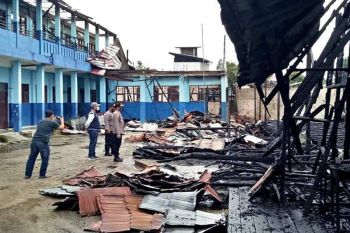 Polisi selidiki terbakarnya gedung SDN-4 Melayu