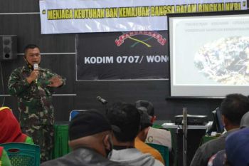 Sejumlah komunitas ikuti  wawasan kebangsaan di Kodim Wonosobo