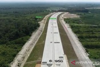 Pembangunan Jalan Tol Pekanbaru-Bangkinang gunakan produk PT Semen Padang