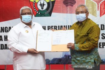 Pemprov Sultra hibahkan eks gedung Inspektorat kepada Bawaslu