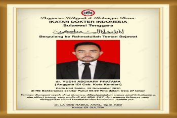 Seorang dokter berusia 27 tahun meninggal akibat COVID-19