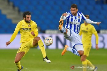 Diimbangi Villarreal, Sociedad masih di puncak klasemen